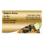 Handyman Business Cards
