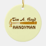 Handyman Business  Promo Items Ornaments