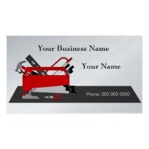Handyman Tool Box Business Card Template