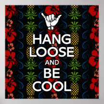 Hang Loose Posters