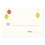 Hanging Lanterns Wedding Place Cards Business Cards