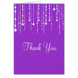 Hanging Lights Thank You Greeting Card