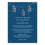 Hanging Mason Jars and Fireflies Personalised Announcement