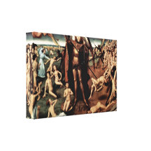Hans Memling - Archangel Michael Gallery Wrap Canvas