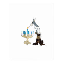 Hanukkah - Chanukah card Post Card
