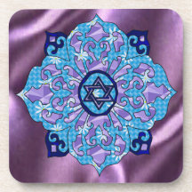 Hanukkah Mandela Coasters