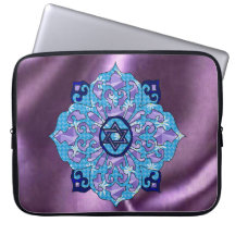 Hanukkah Mandela Laptop Computer Sleeve