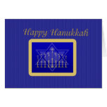 Hanukkah Menorah Card