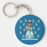 Hanukkah Princess Keychains