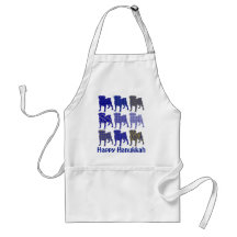 Hanukkah Pugs Apron