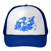 HANUMAN - FIGHTING BUDDHIST & HINDU GODS. HAT