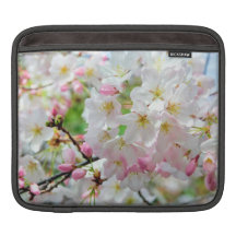Happiness Cherry Blossom Photo iPad Sleeves
