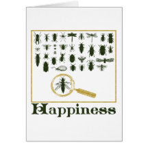 Happiness: Insects Greeting Cards
