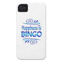 Happiness is BINGO iPhone 4 Case-Mate Case