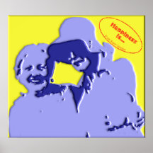 Happiness is... Friends Posters
