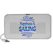 Happiness is SAILING Notebook Speaker
