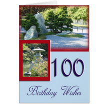 Happy 100th Birthday Greeting Card