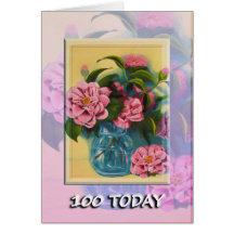 Happy 100th Birthday Greeting Card