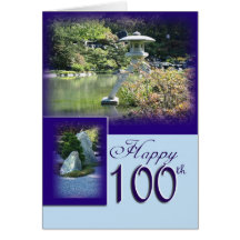 Happy 100th Birthday Greeting Card
