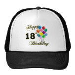 Happy 18th Birthday Gifts Mesh Hats