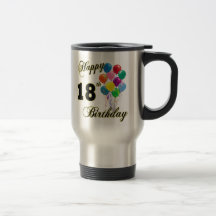 Happy 18th Birthday Gifts Mugs