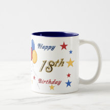 Happy 18th Birthday Mug