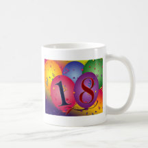 Happy 18th Birthday! Mugs