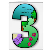 Happy 3rd birthday card