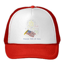 Happy 4th of July Fireworks Celebration Hats