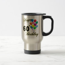 Happy 60th Birthday Gifts and Birthday Apparel Mug