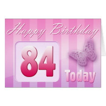 Happy 84th Birthday Grand Mother Great-Aunt Mum Cards