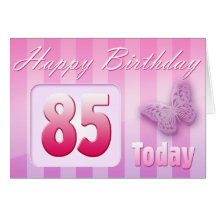 Happy 85th Birthday Grand Mother Great-Aunt Mum Cards