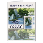 Happy 90th Birthday Greeting Card