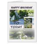 Happy 90th Birthday Greeting Card