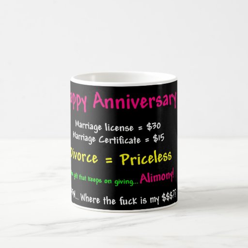 Happy Anniversary Coffee Mug