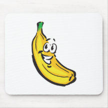 happy banana mousepad