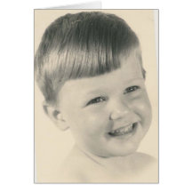 Happy Bday Little Cutie Greeting Card