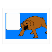 Happy Bear Postcard postcards
