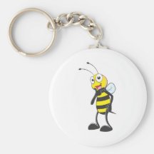 Happy Bee Keychains