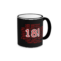 Happy Birthday 18 Mug