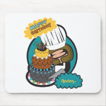 happy birthday aaden mouse pads
