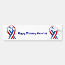 Happy Birthday America! Bumper Sticker