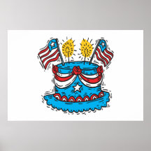 Happy Birthday America Posters