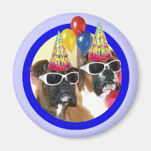 Happy Birthday Boxers magnet