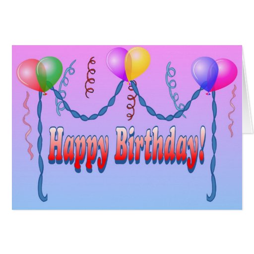 Happy Birthday Card