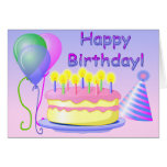 Happy Birthday Card Template