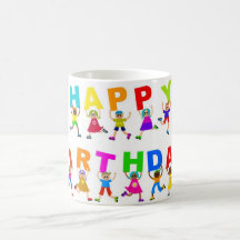 Happy Birthday Coffee Mugs