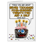 Happy Birthday Cupcake - 20 years old Greeting Card
