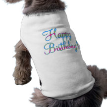 Happy Birthday!! Doggie Tshirt