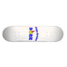 Happy Birthday Dork Party Hat Skate Board Deck